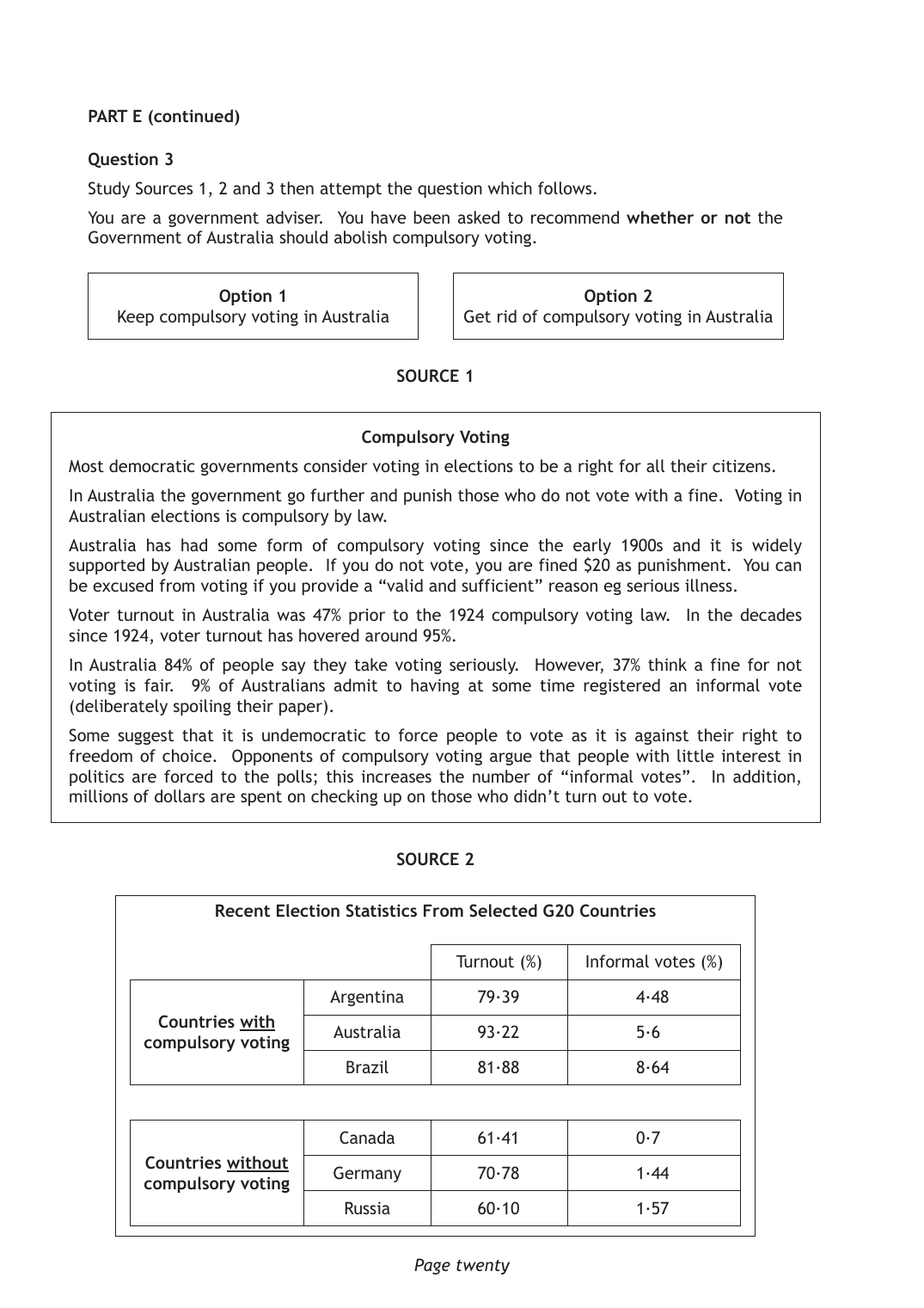 Source page 1 for this question