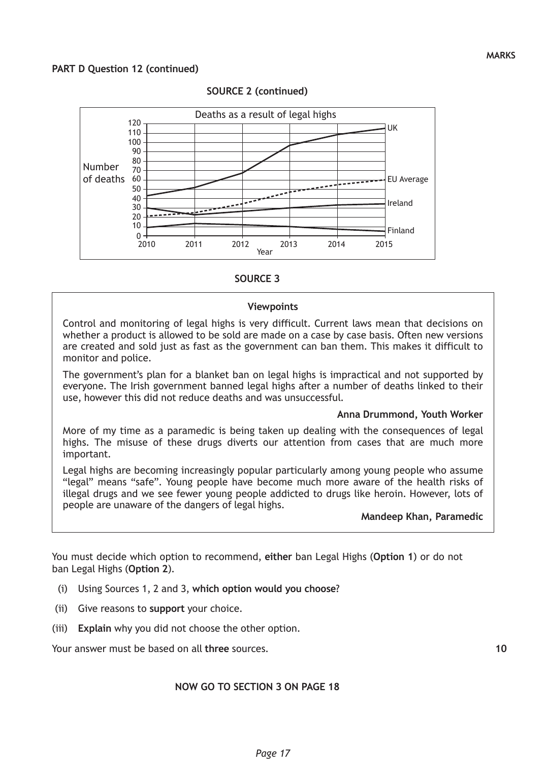 Source page 2 for this question