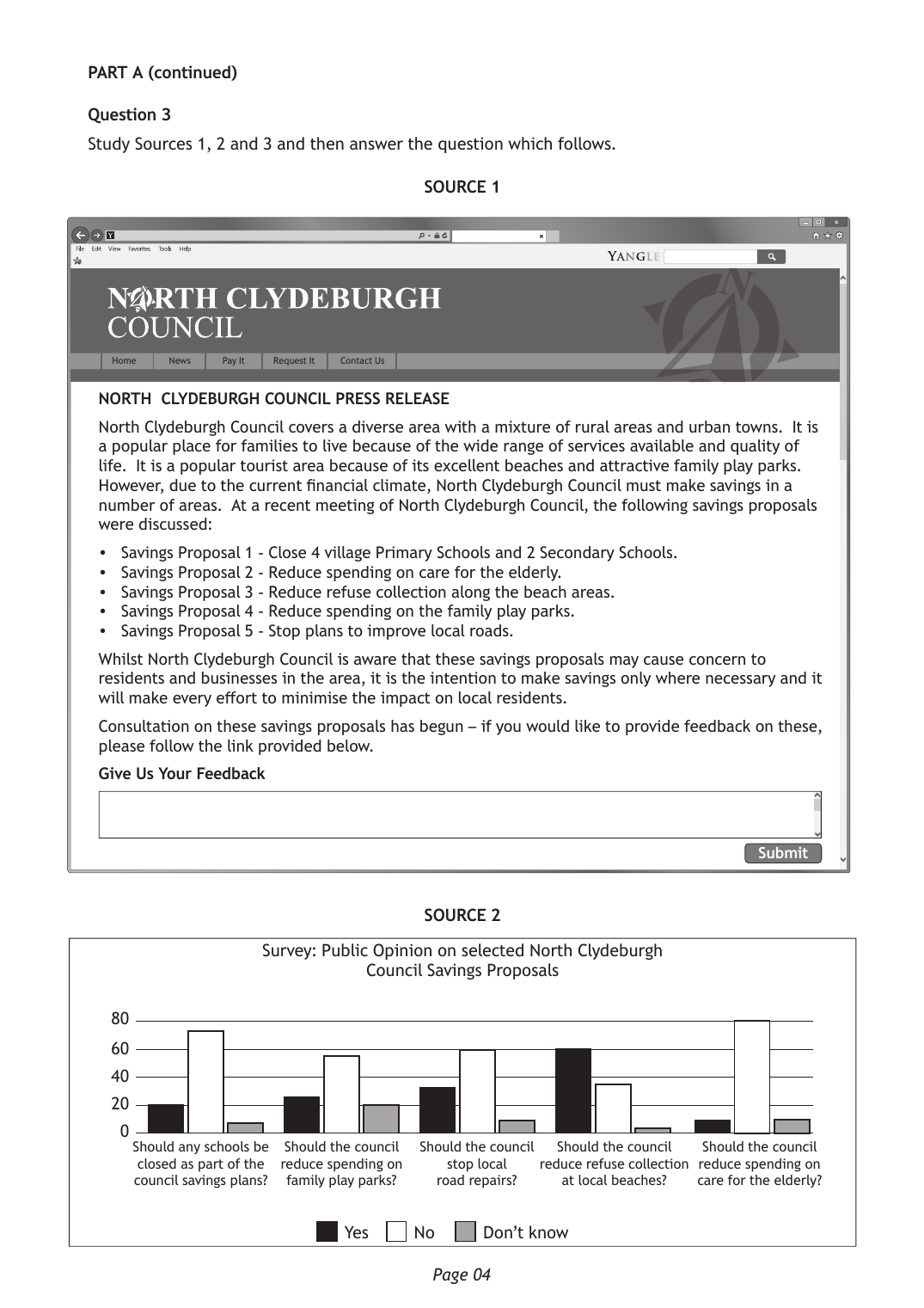 Source page 1 for this question
