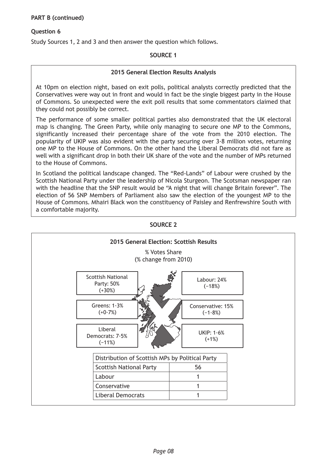 Source page 1 for this question