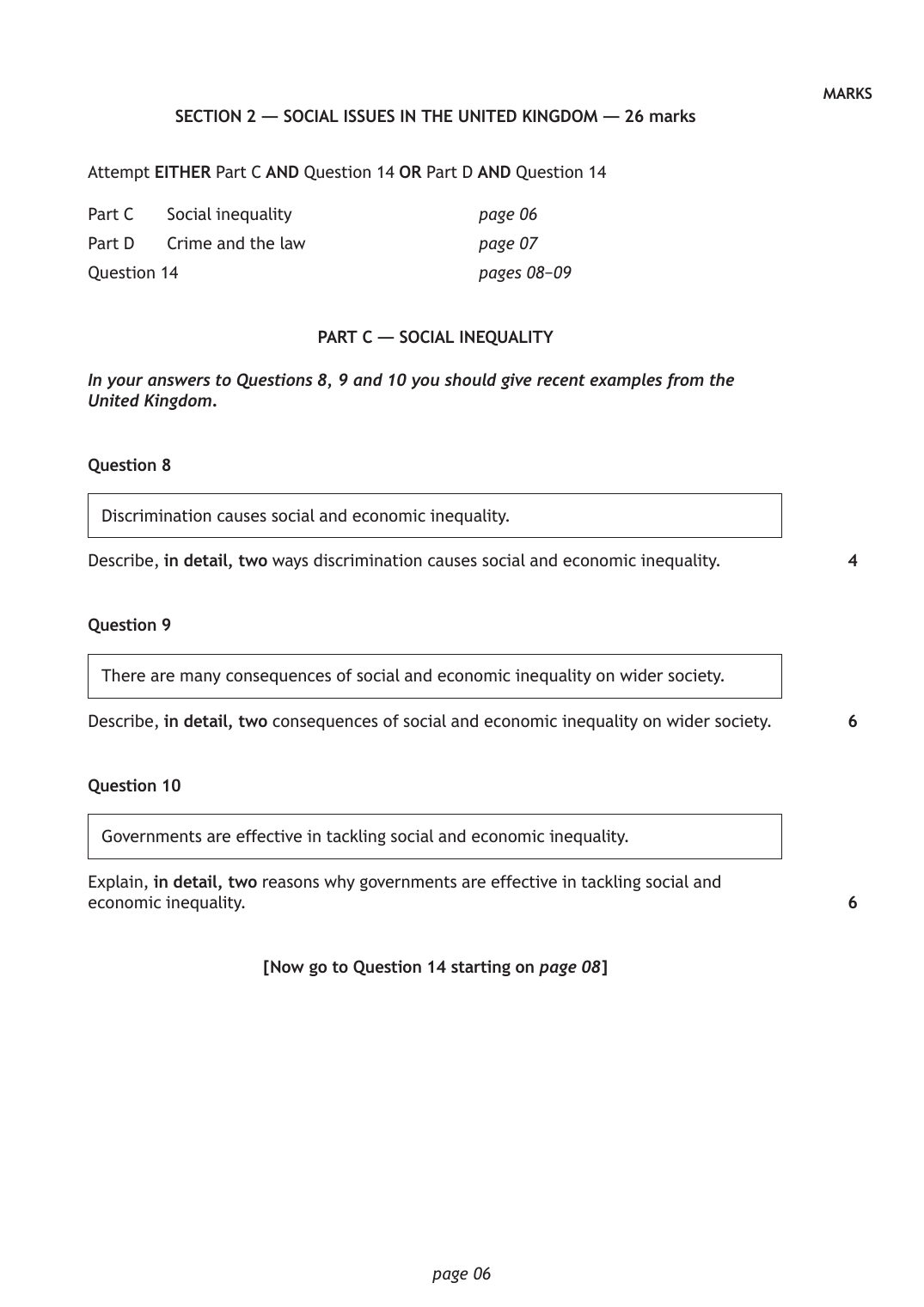 Source page 2 for this question